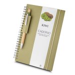 Caderno Com Capa Em Papel 100% Reciclado