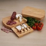 Kit Queijo Com Gaveta Para Utensílios