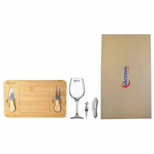 Kit Inverno Com Itens Para Vinho e Queijo